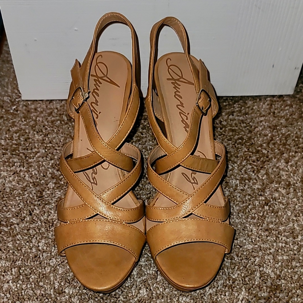 Wedged heels